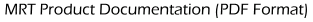 MRT Product Documentation